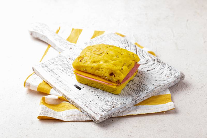 Beef Ham Focaccio
